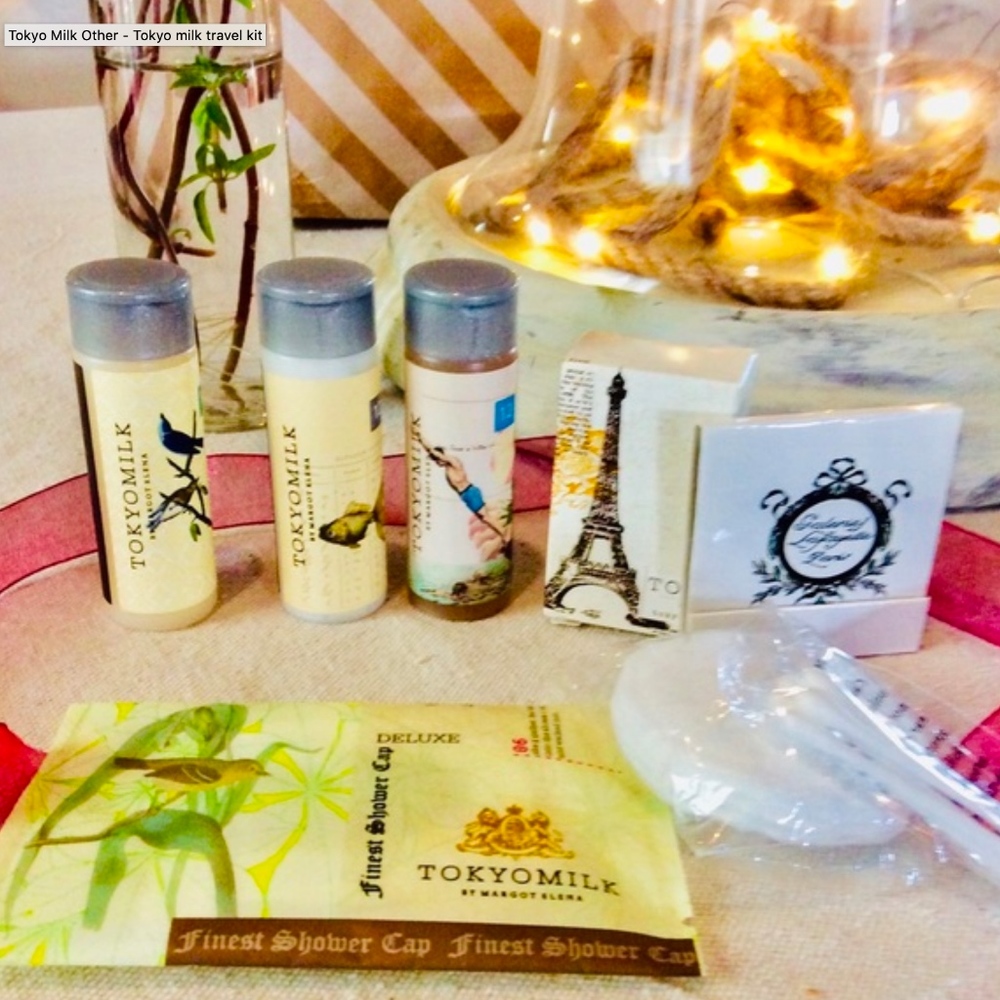 Tokyo Milk Paris travel kit